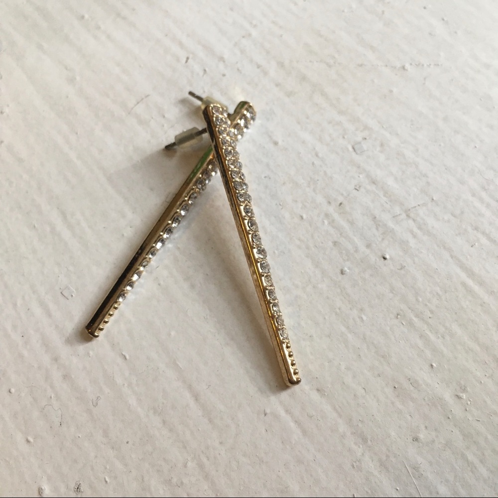 Golden Studded Earrings